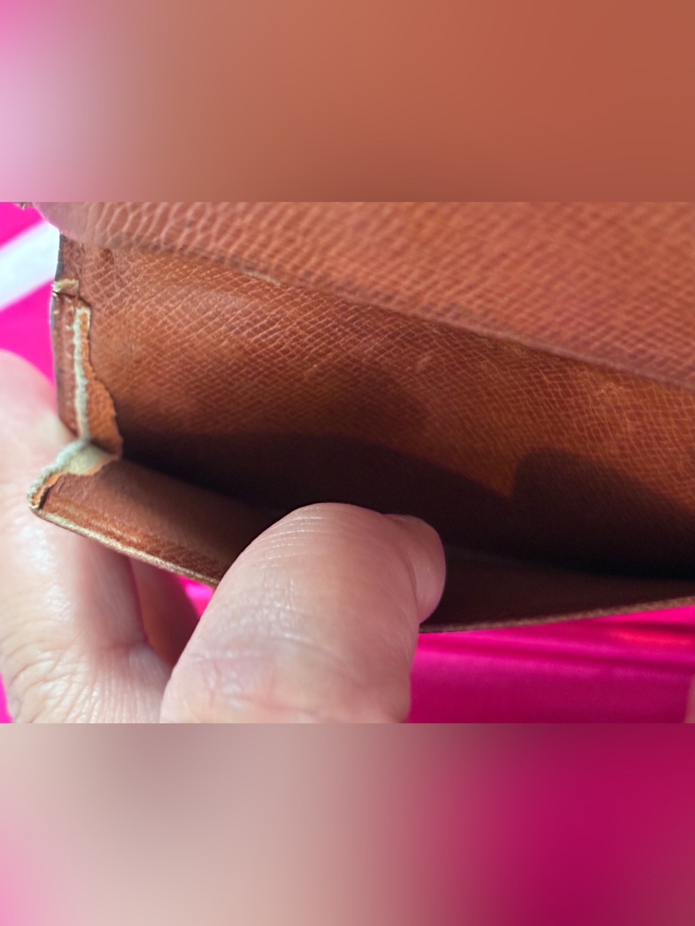 LOUIS VUITTON MONOGRAM CARD HOLDER *FAIR CONDITION* - Picture 11 of 11